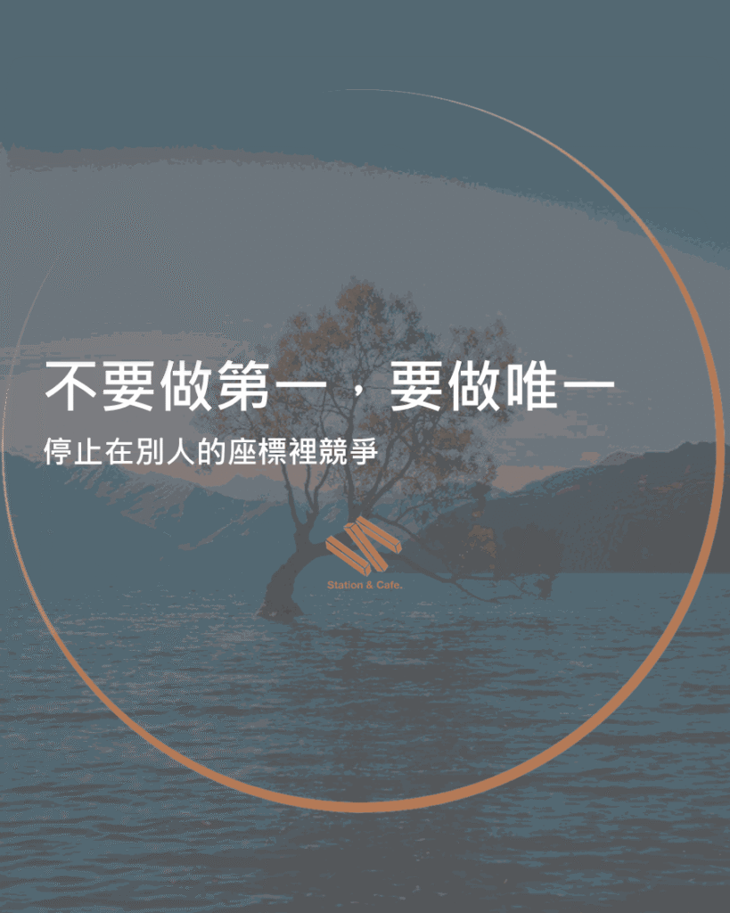 不要做第一,要做唯一
